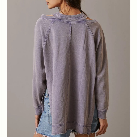 Pilcro Lavender Sweatshirt - Picture 8 of 13